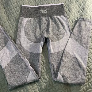 Pink Victoria Secret XS seamless light purple leggings